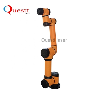 بازوی ربات صنعتی 6 محوره Cnc ربات بازویی + پنجه های مکانیکی پایه فلزی بزرگ فلزی دستکاری مکانیکی کامل / سروو