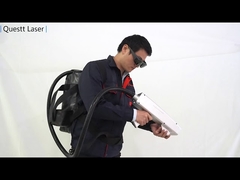 دستگاه تمیز کننده لیزری کوله پشتی برای حذف زنگ زدگی http://www.questtlaser.com