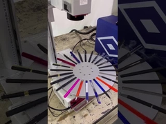 دستگاه مارک لیزر فیبر روتاری میز 20 واتی